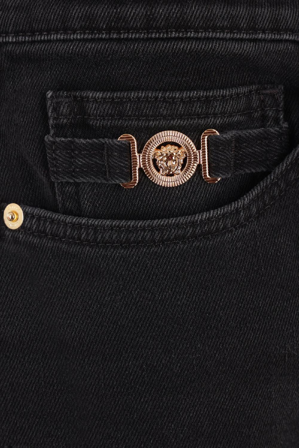 VERSACE jeans regular-fit in denim Medusa '95 Lightning offer
