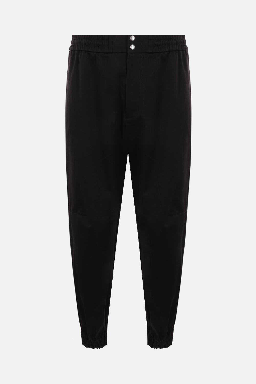 ALEXANDER McQUEEN pantalone in gabardine Offerte stagionali