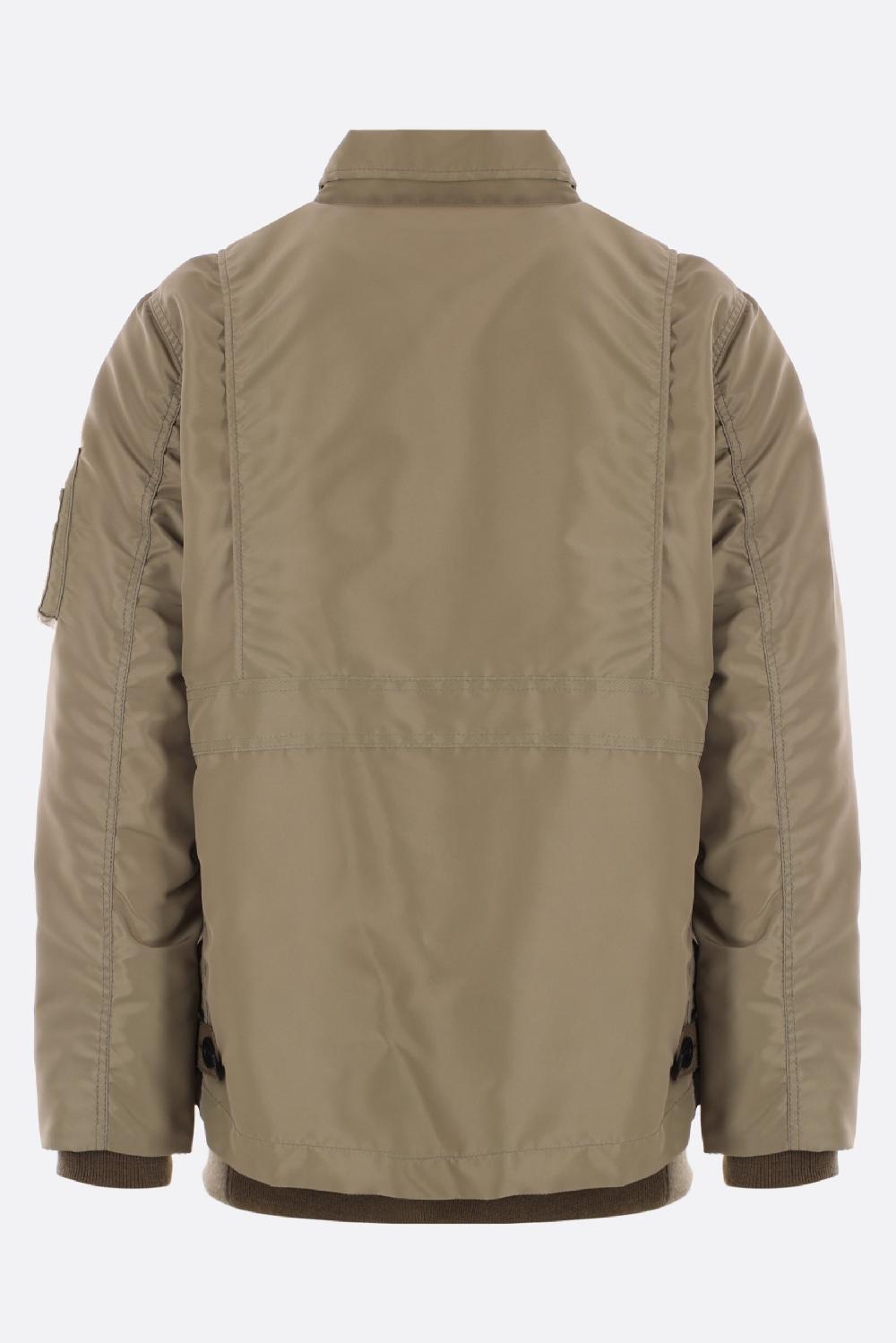 SACAI bomber in twill di nylon Offerte giornaliere