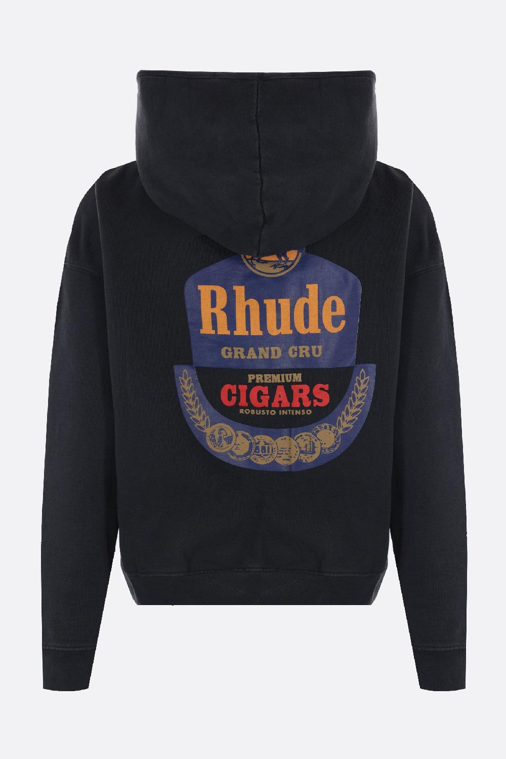 RHUDE felpa Rhude Grand Cru in jersey Ultimi tre giorni