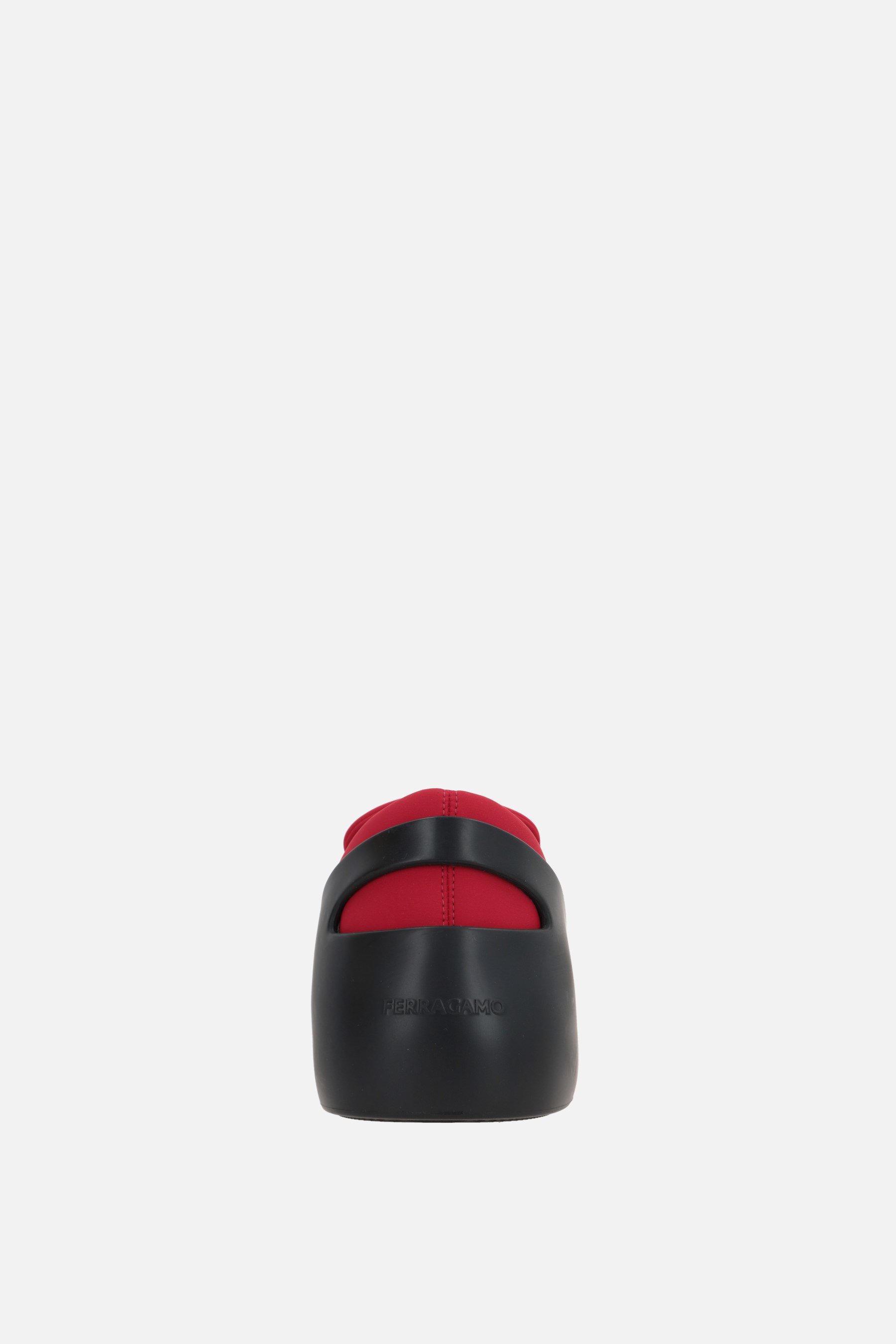 FERRAGAMO slipper Lunar in gomma e neoprene Ultimo giorno