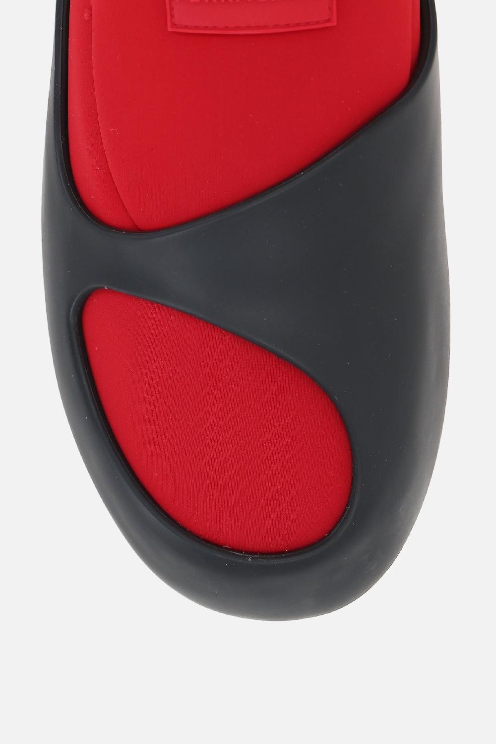 FERRAGAMO slipper Lunar in gomma e neoprene Ultimo giorno