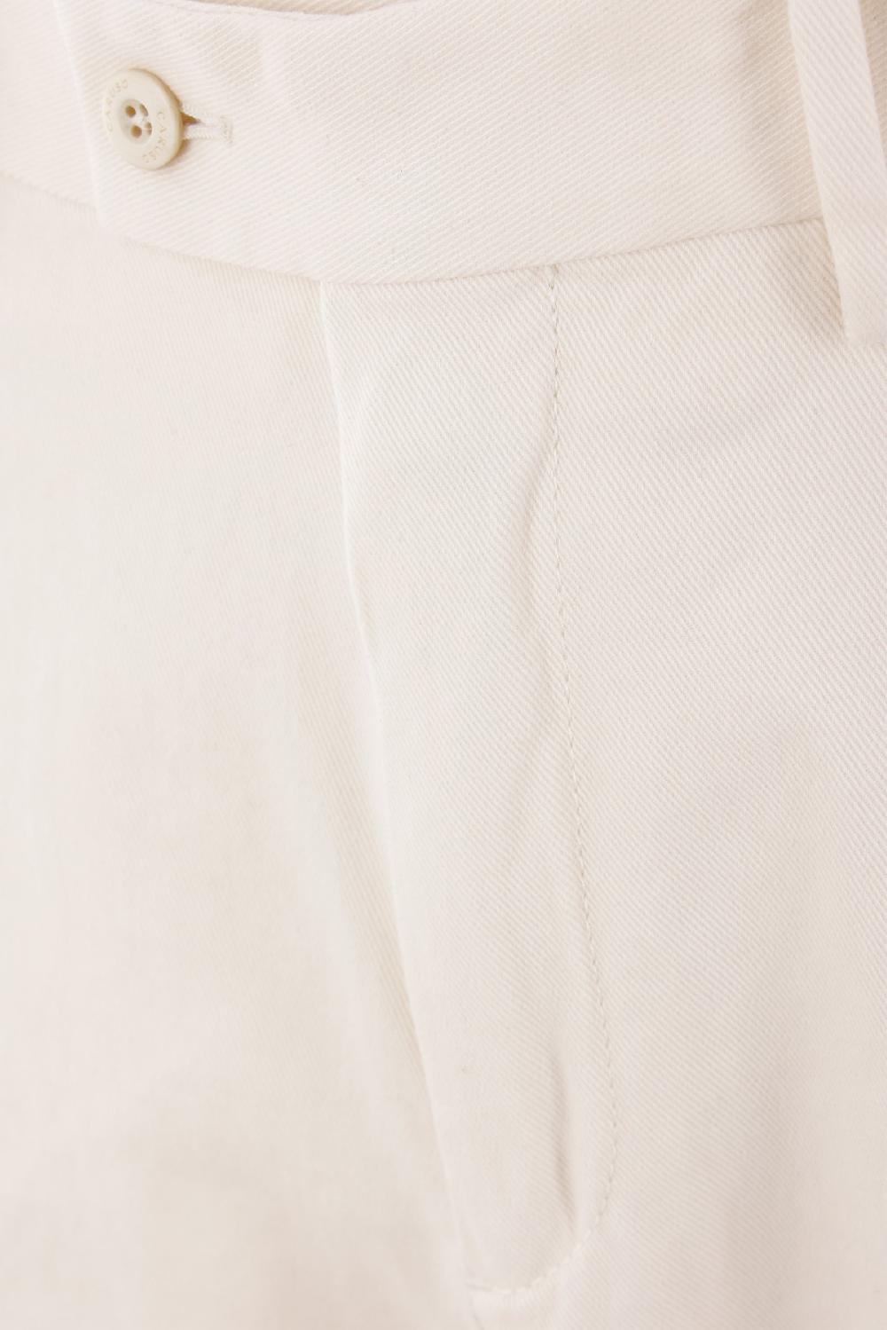 CARUSO pantalone in cotone lavato stretch Fino al 50% di sconto