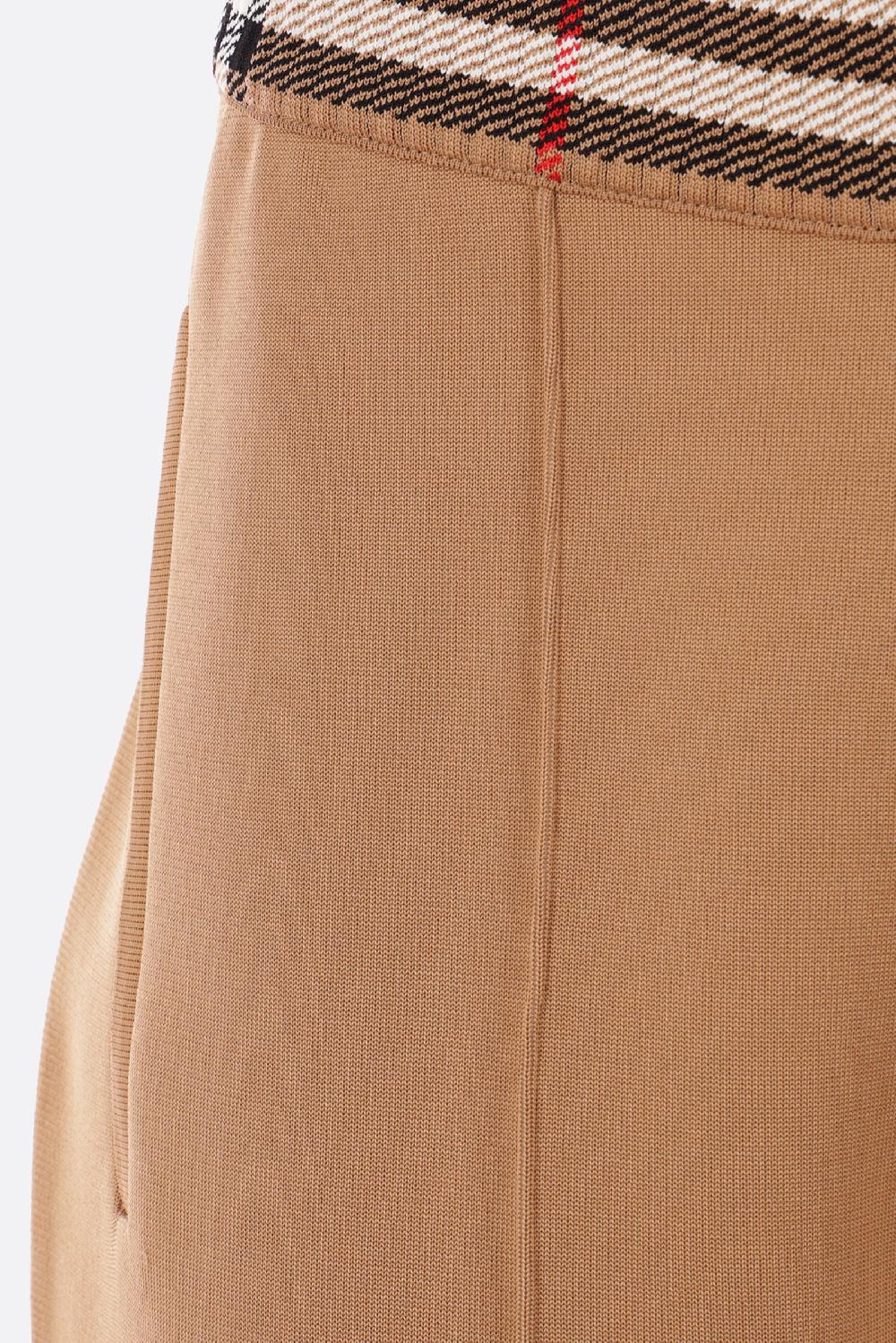 BURBERRY pantalone jogging Dellow in maglia Fino al 55% di sconto