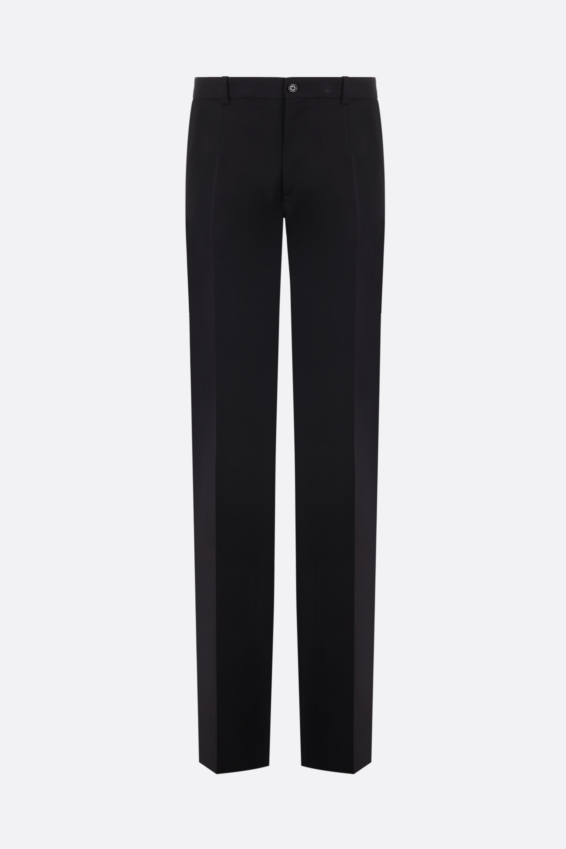 DOLCE & GABBANA pantalone aderente flare in lana Discount Store per i nuovi prodotti