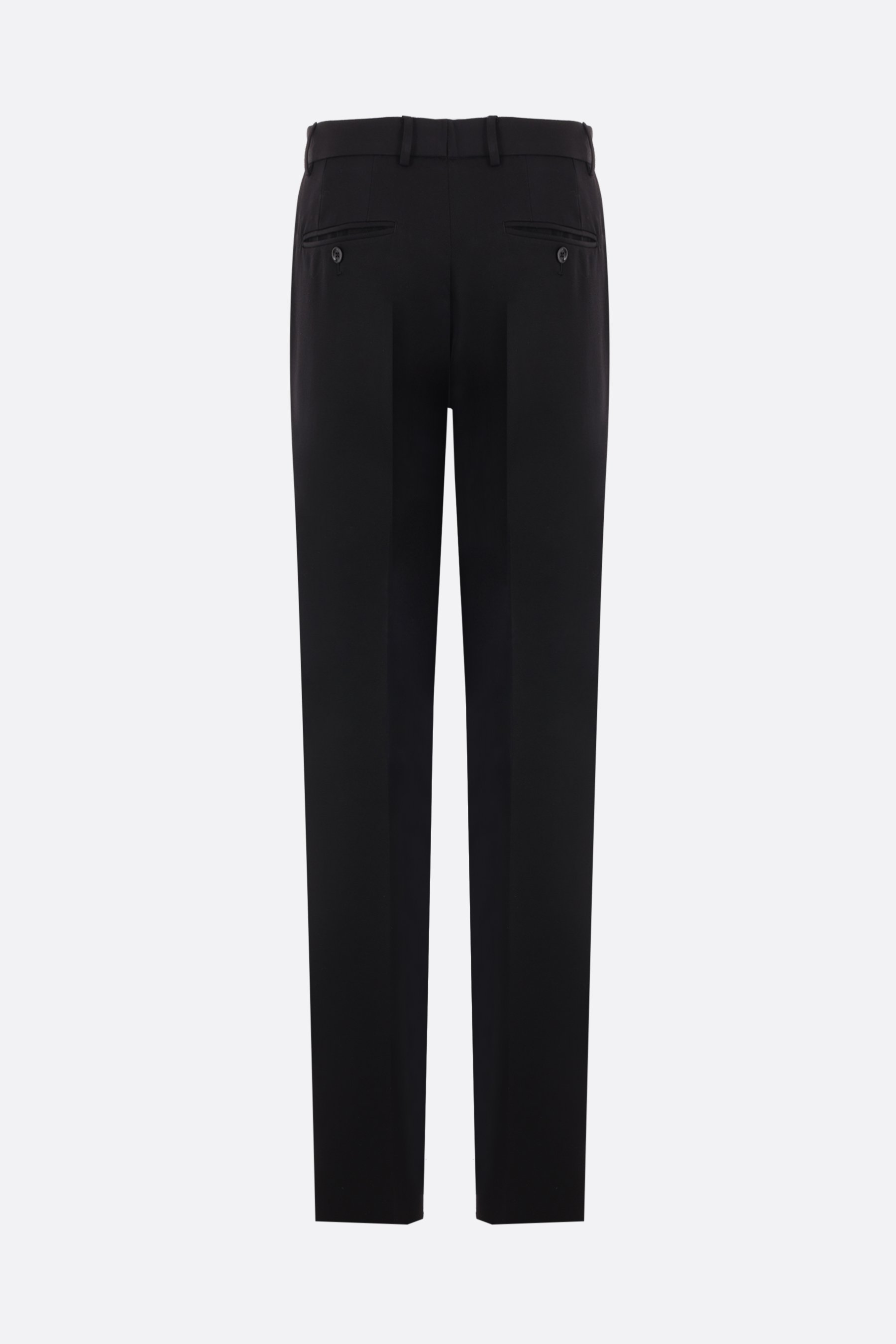 DOLCE & GABBANA pantalone aderente flare in lana Discount Store per i nuovi prodotti