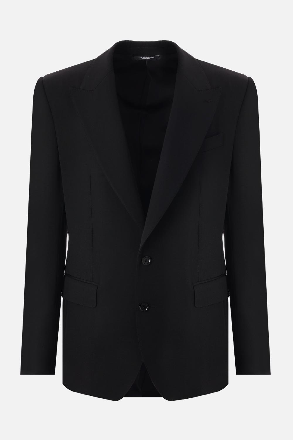 DOLCE & GABBANA giacca monopetto in lana