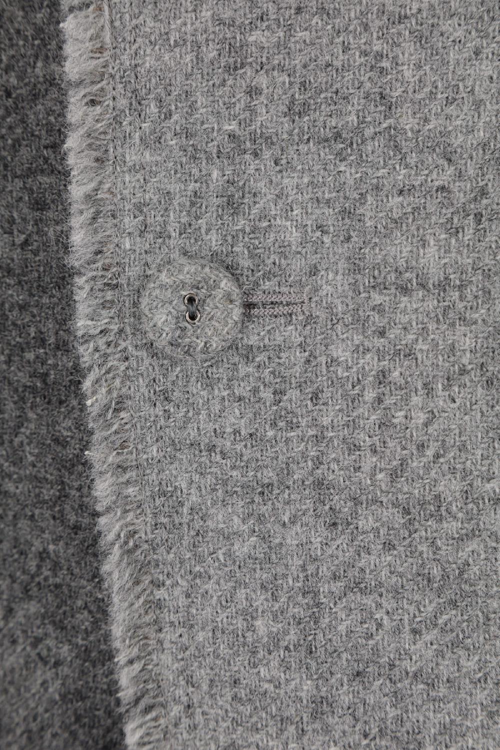 THOM BROWNE giacca monopetto in lana shetland Italia