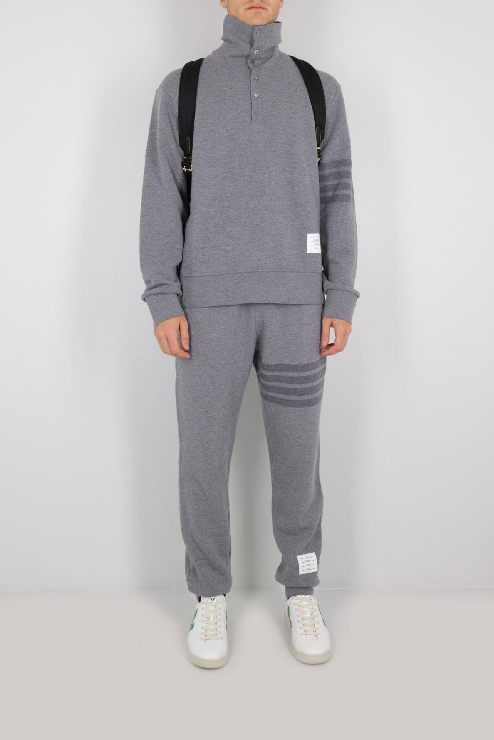 THOM BROWNE pullover in lana 4bar Vendita
