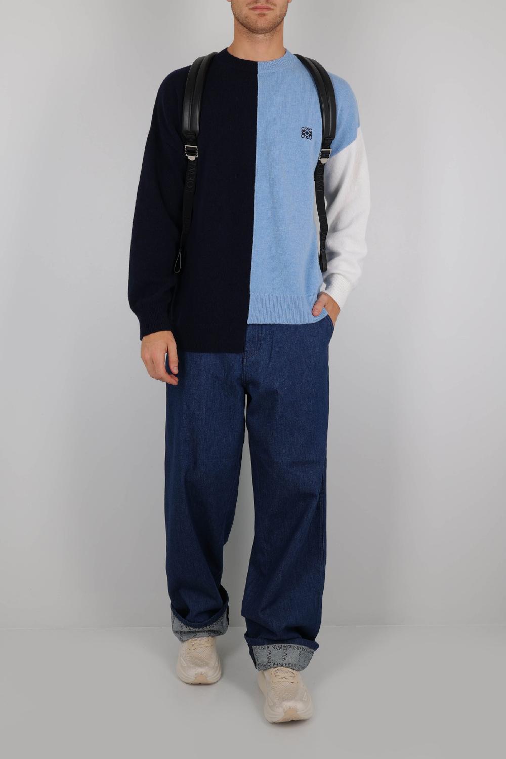 JW ANDERSON jeans baggy-fit in denim Soddisfazione Garantita