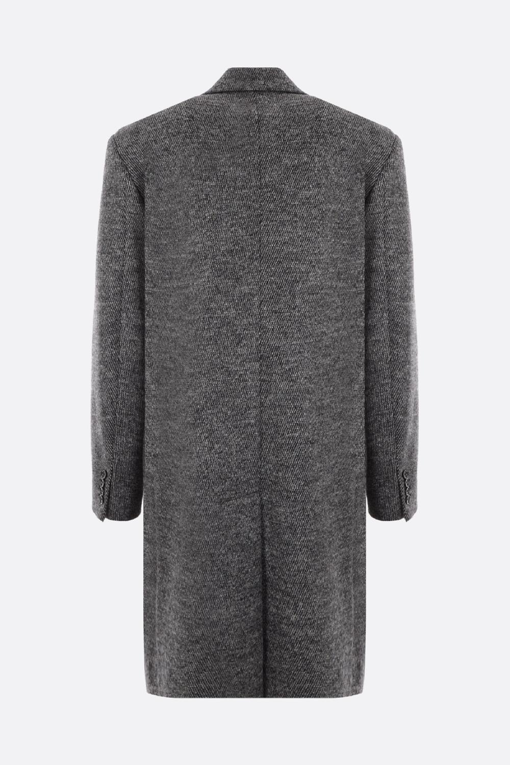 DOLCE & GABBANA cappotto monopetto in lana Negozi Online