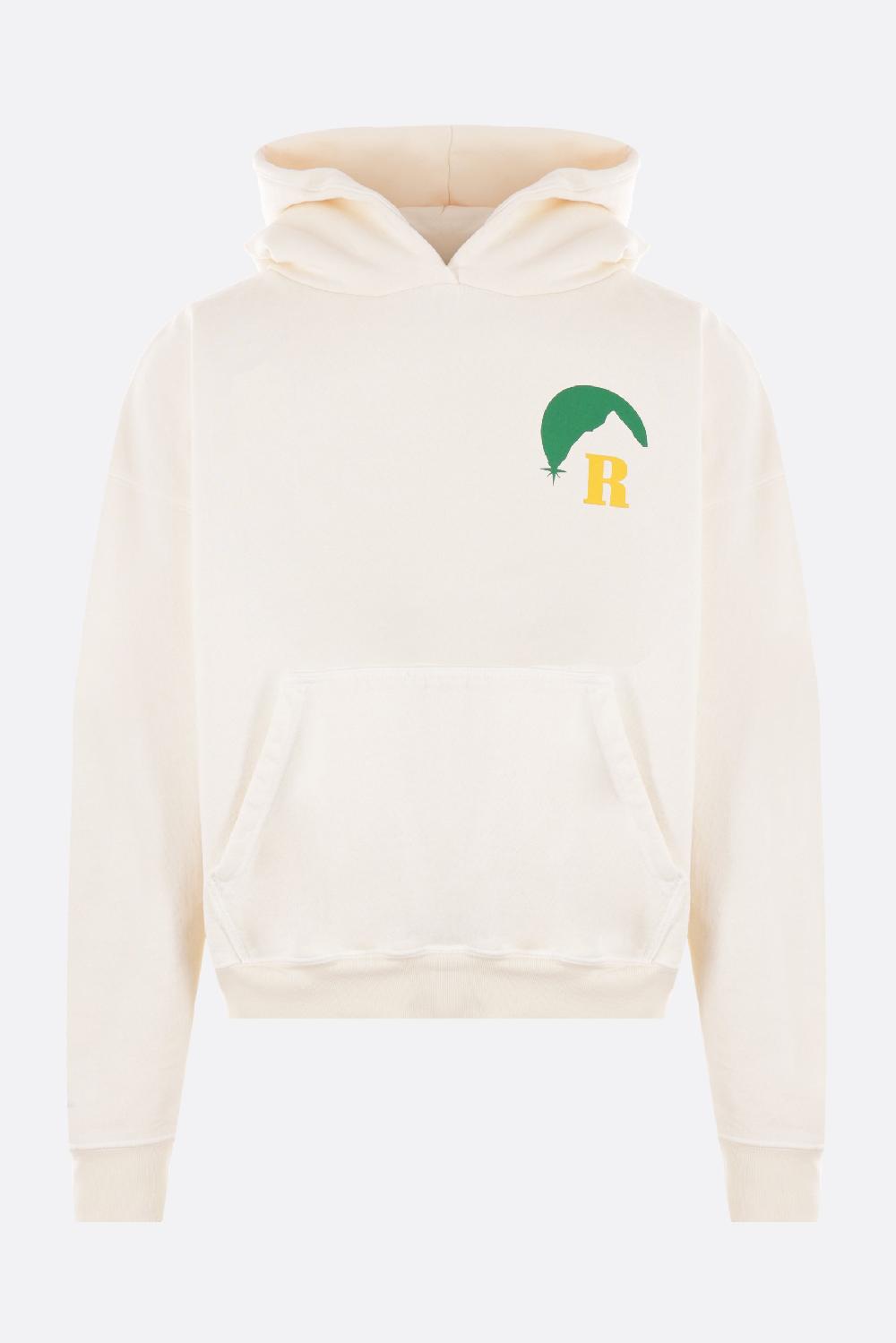 RHUDE felpa Moonlight in jersey Consegna Veloce