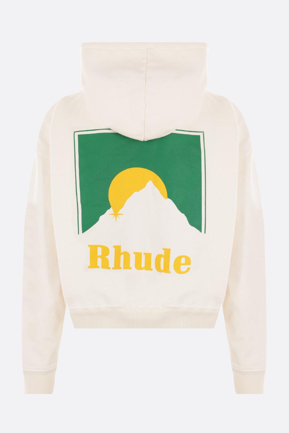 RHUDE felpa Moonlight in jersey Consegna Veloce