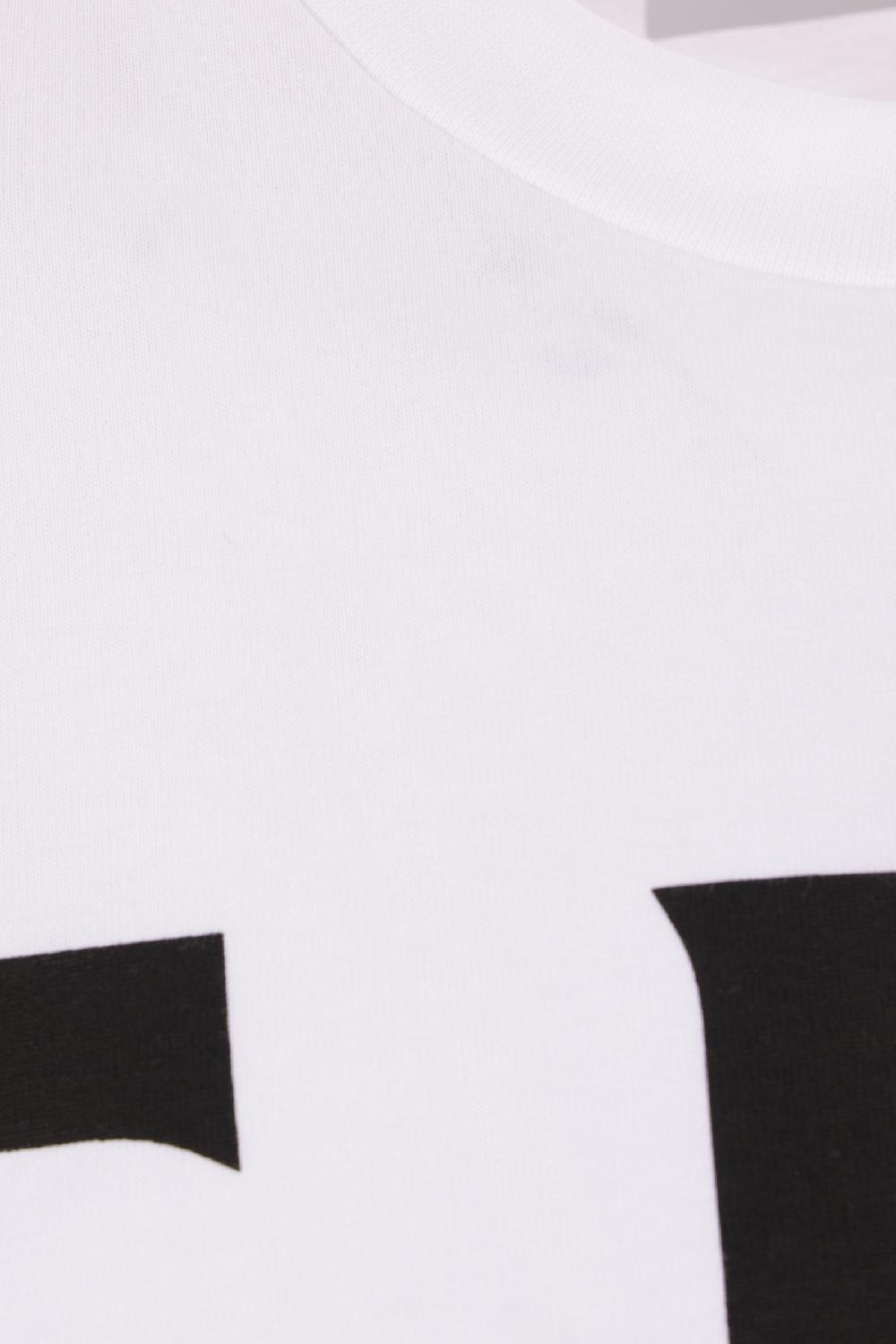 FERRAGAMO t-shirt in jersey stampa logo Offerta