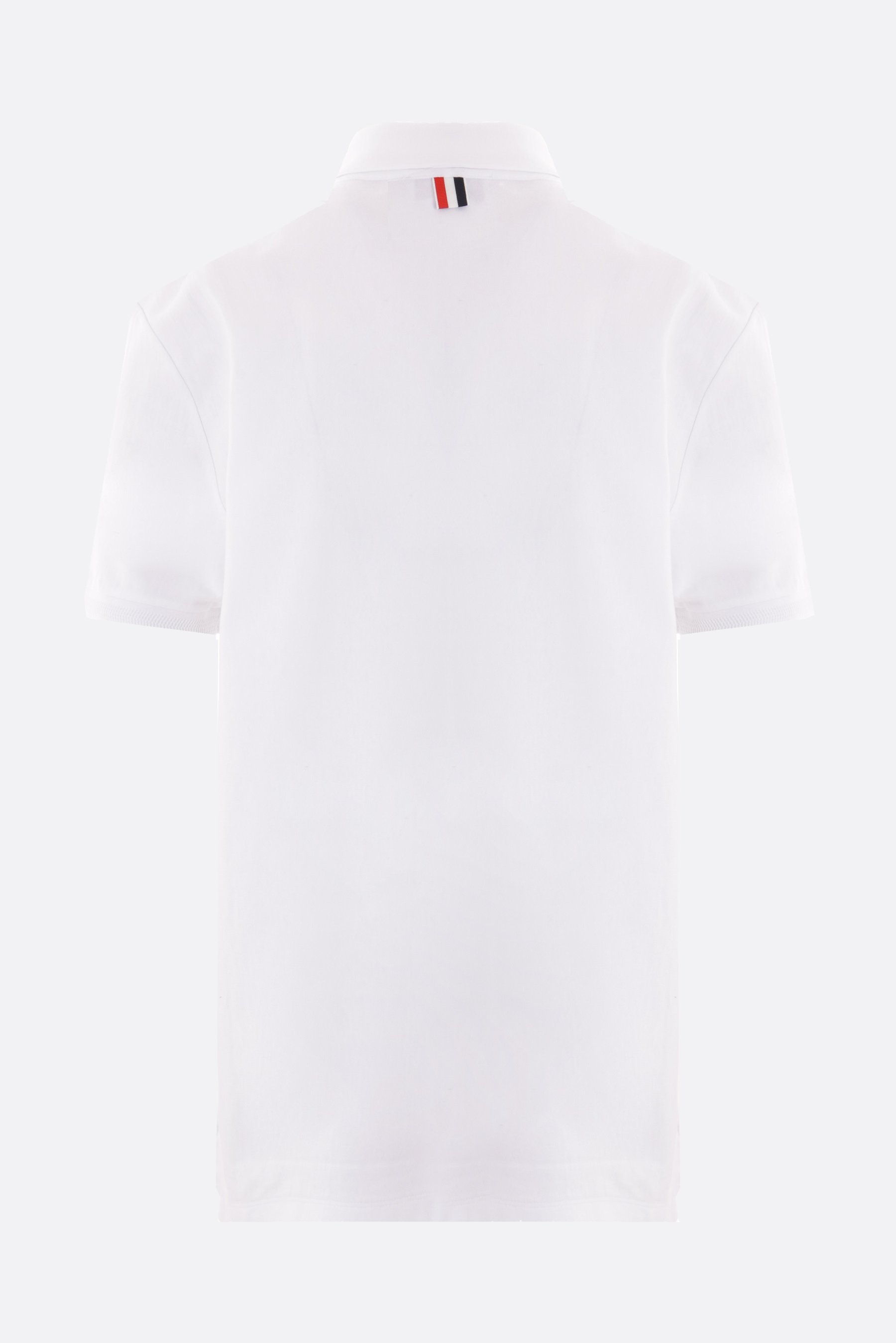 THOM BROWNE polo in jersey Vendita Economica