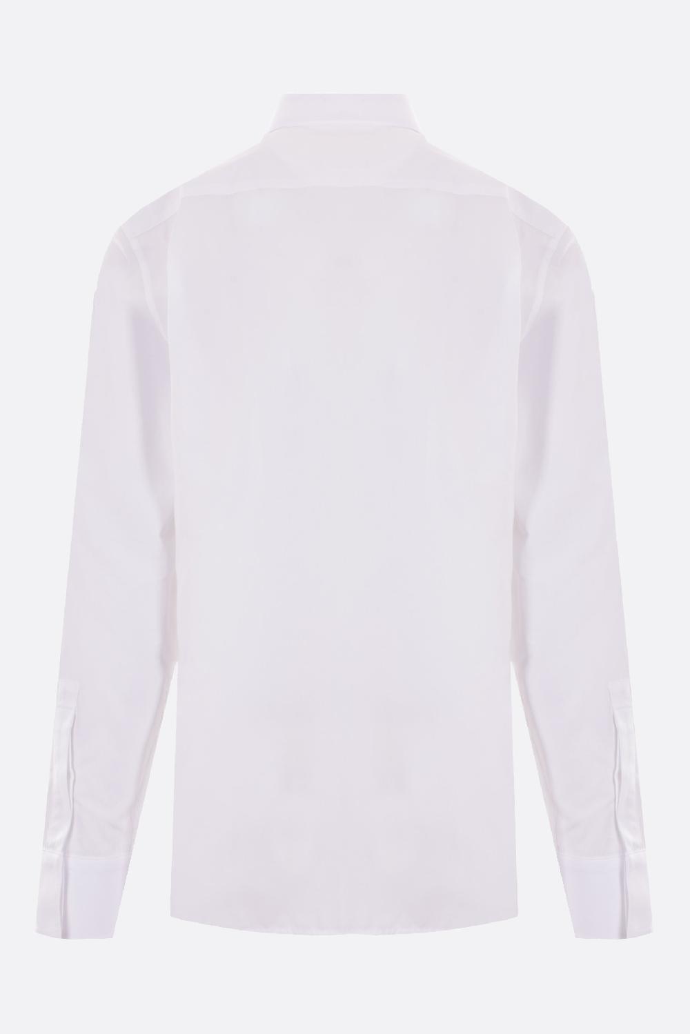 GIVENCHY camicia in popeline ricamo 4G Saldi Di Fabbrica