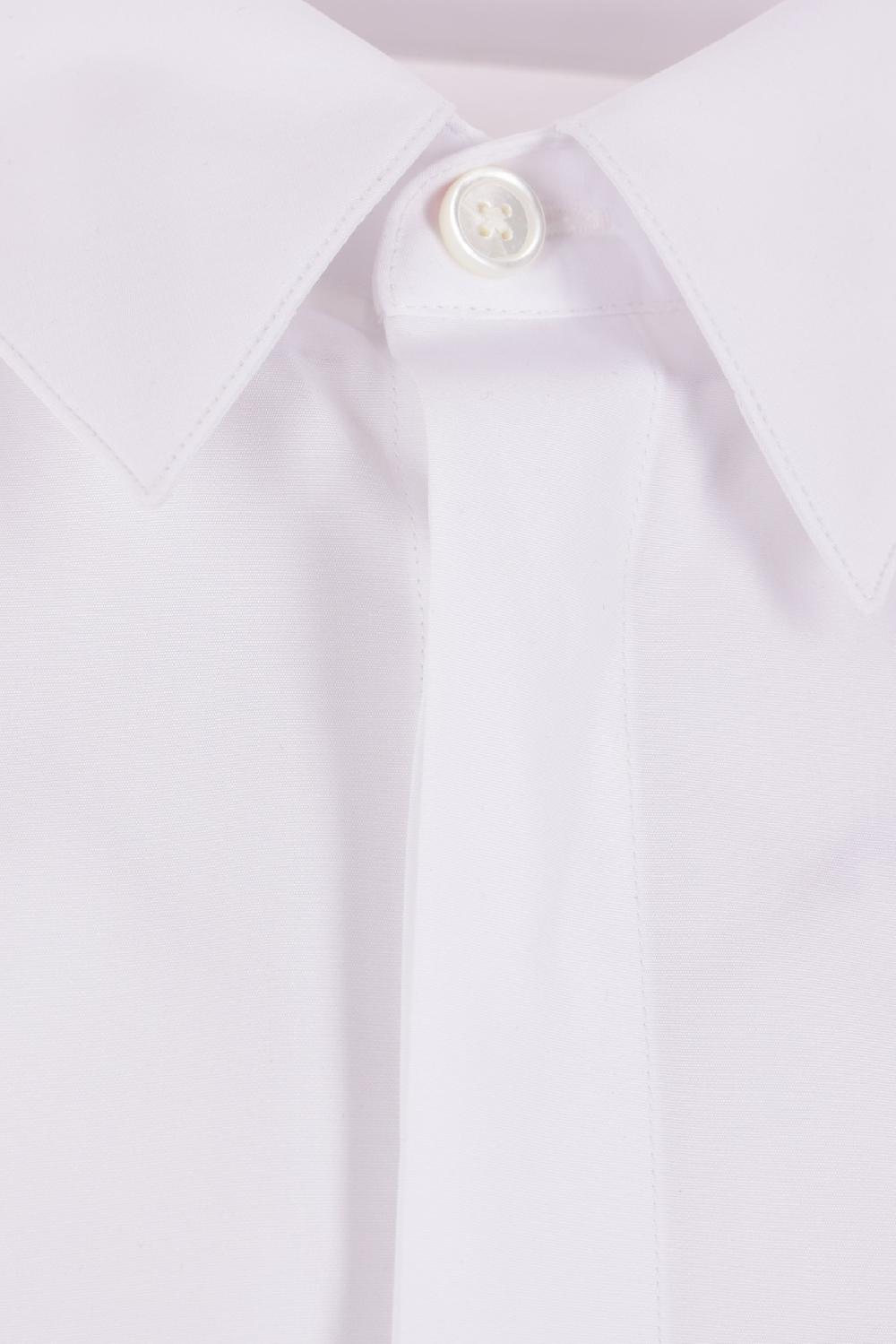 GIVENCHY camicia in popeline ricamo 4G Saldi Di Fabbrica