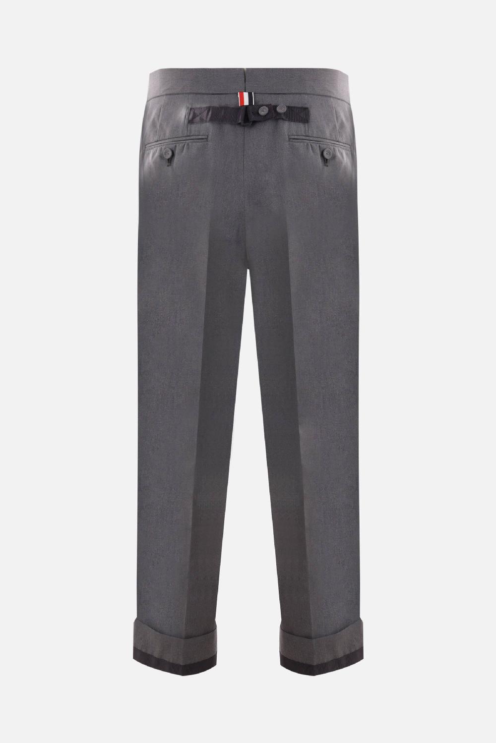THOM BROWNE pantalone in misto cotone Negozio