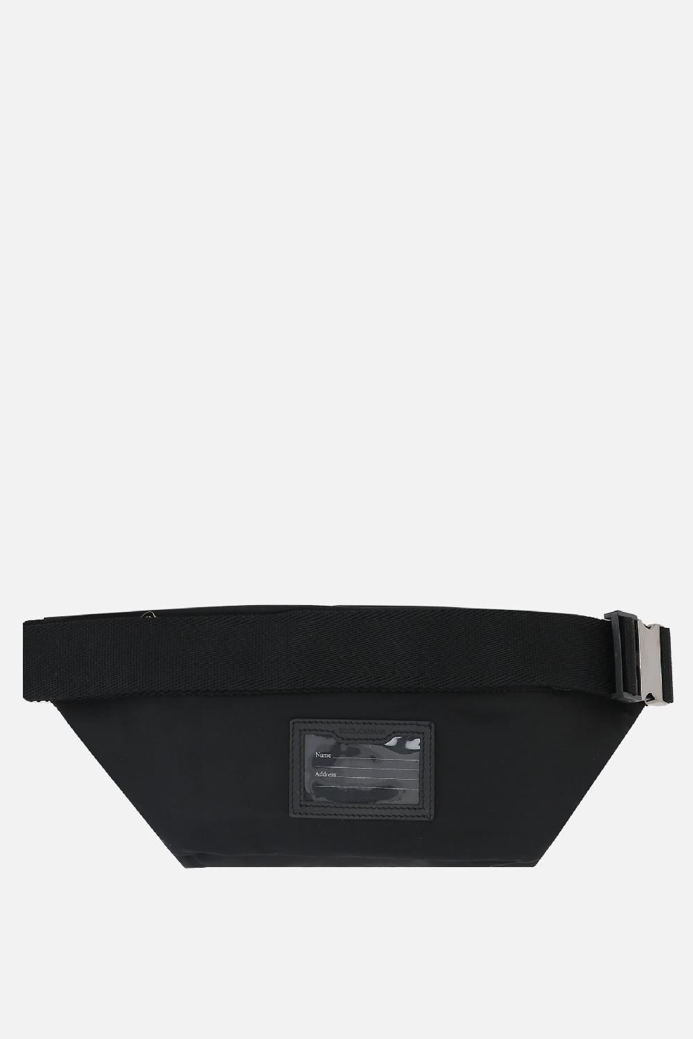 DOLCE & GABBANA marsupio in nylon con logo Spedizione gratuita