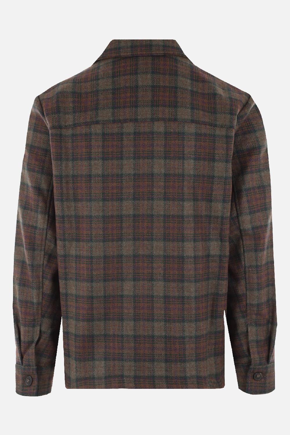 A.P.C. giacca-camicia in misto lana Fornitura limitata