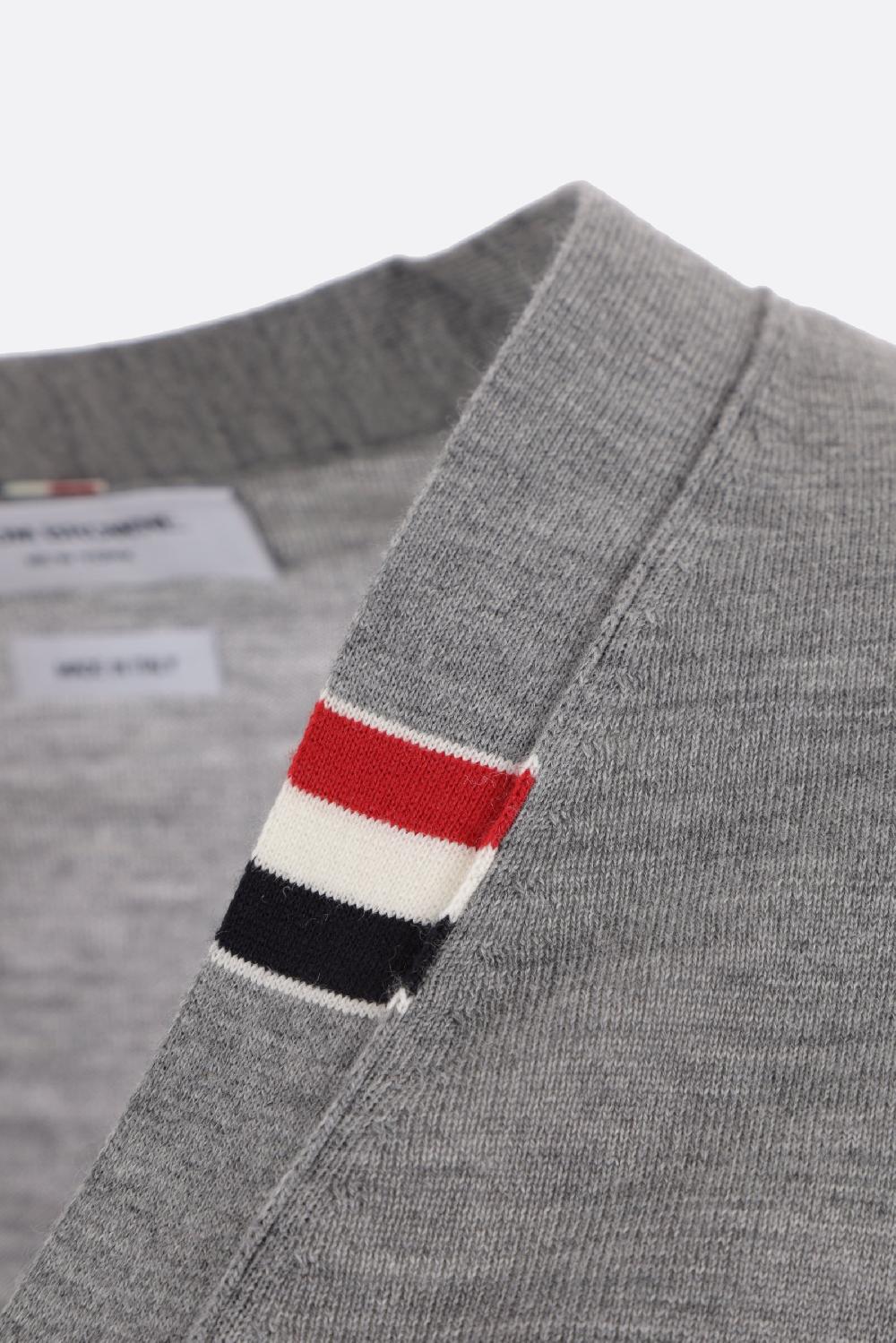 THOM BROWNE cardigan in lana Offerta esclusiva