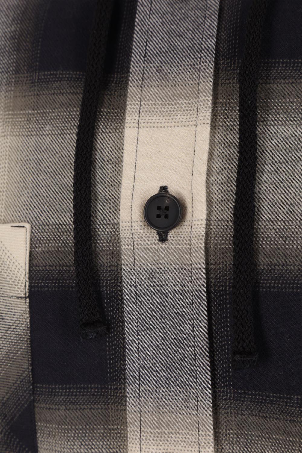 GIVENCHY camicia oversize con cappuccio in flanella Vendite stagionali