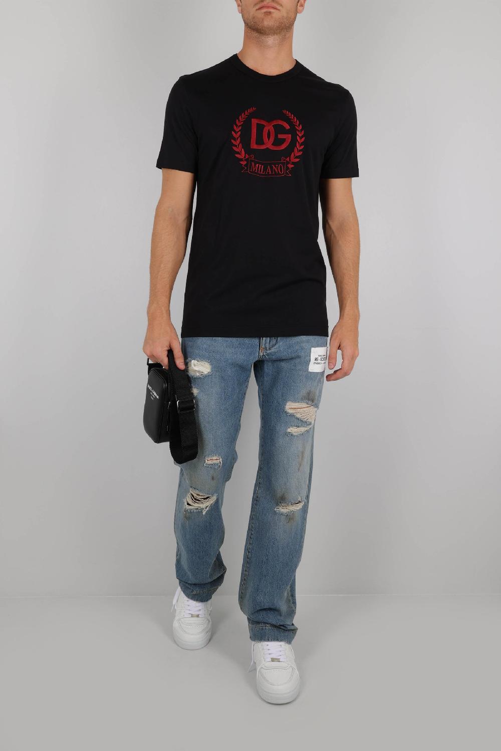 DOLCE & GABBANA jeans regular-fit in denim Cyber Monday