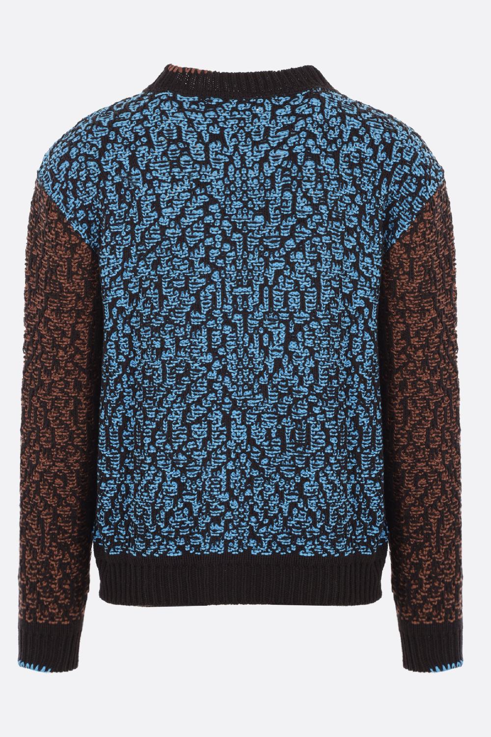 ANDERSSON BELL pullover oversize Net in misto cotone Offerta Pasqua