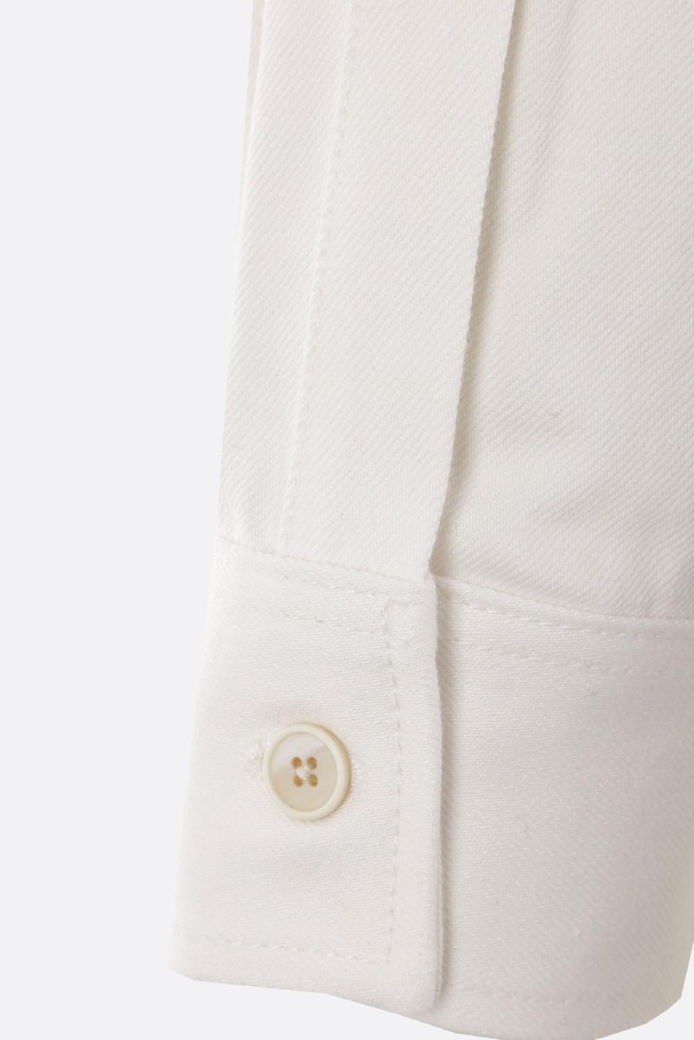 JIL SANDER giacca-camicia oversize in denim Smaltimento dello stoccaggio