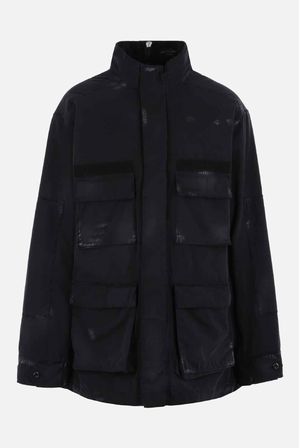 BALENCIAGA parka in ripstop