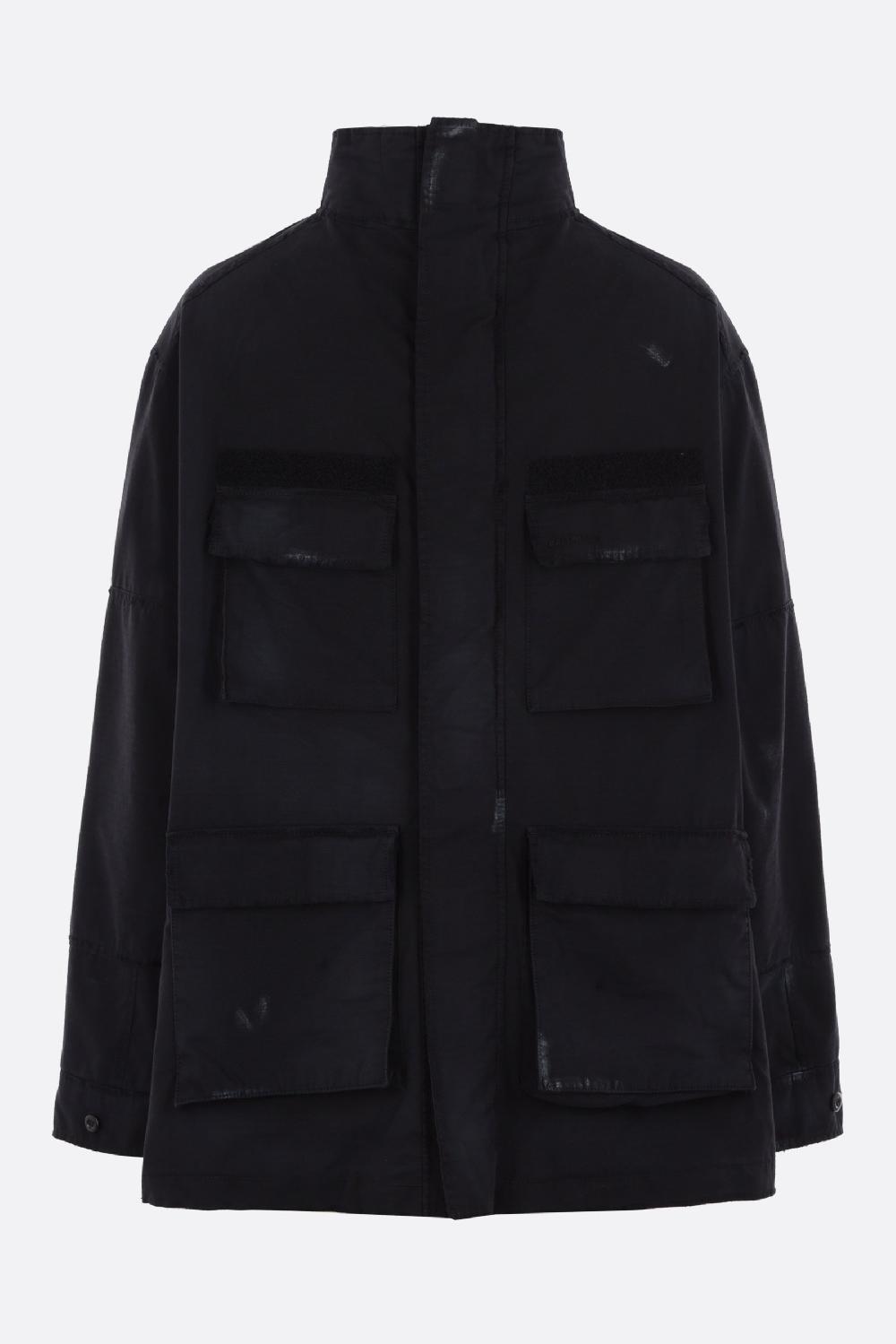 BALENCIAGA parka in ripstop Lightning offer