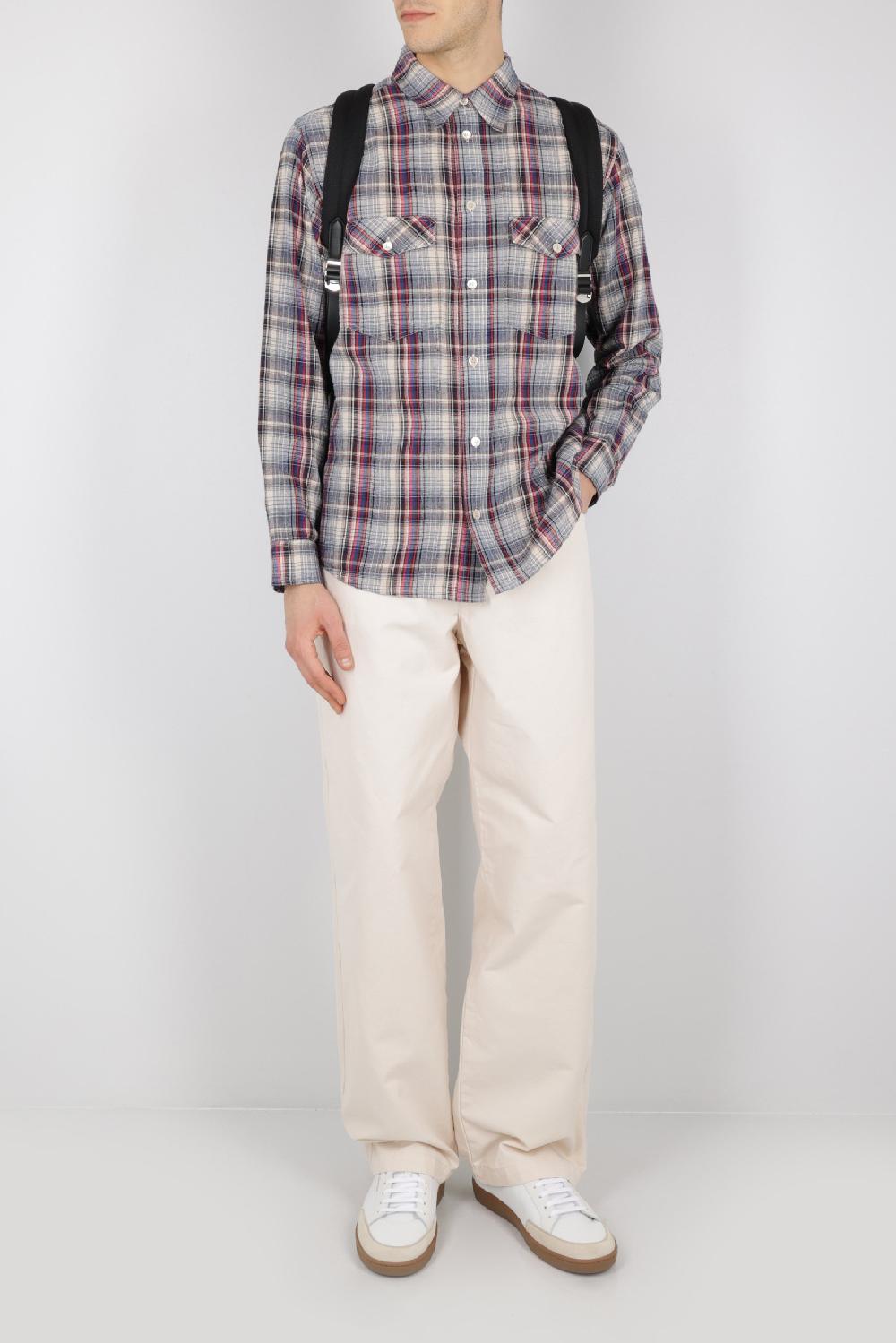MARANT camicia Lydian in cotone e lino Liquidazione