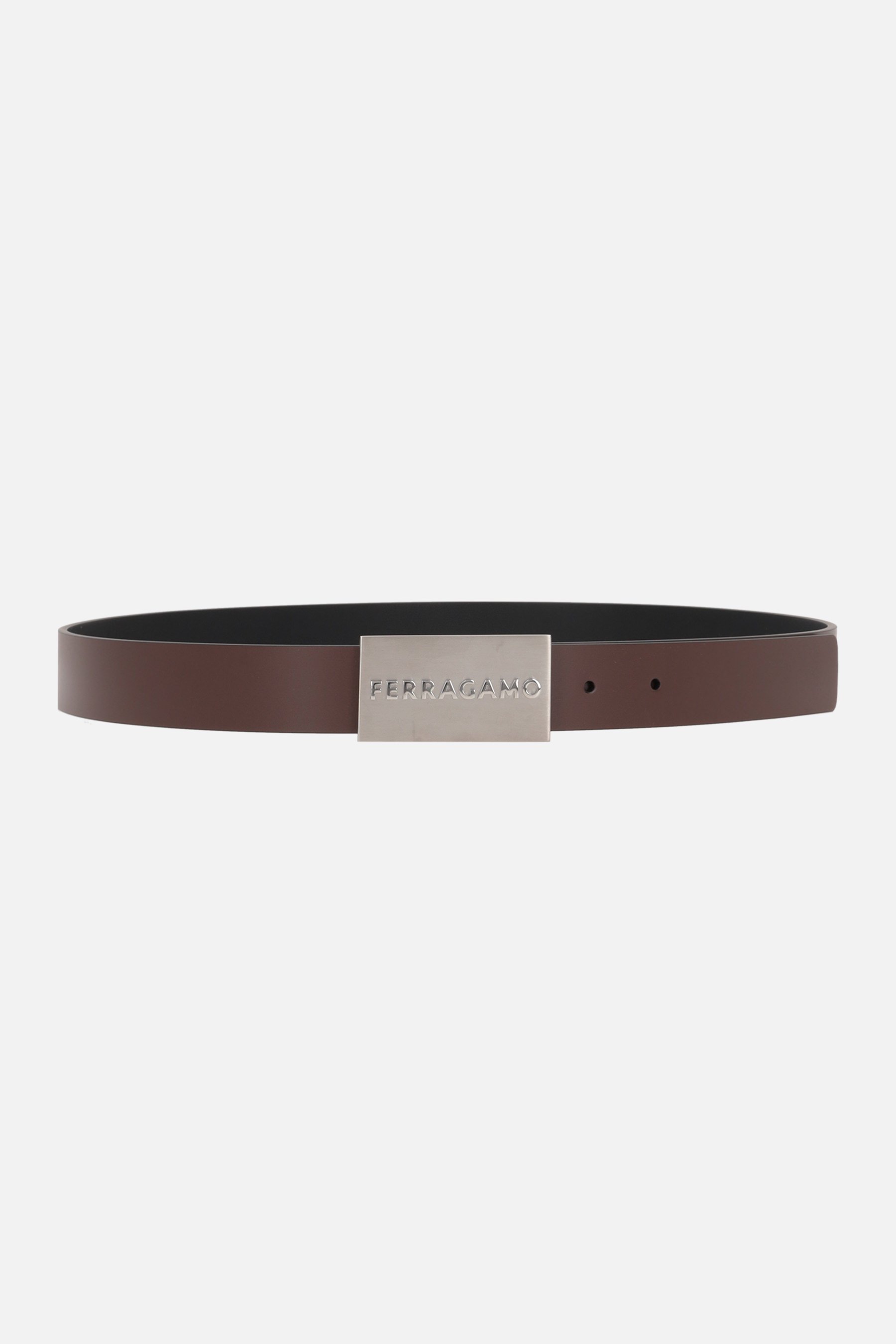 FERRAGAMO cintura reversibile in pelle liscia Comprane uno, ottenene uno gratis