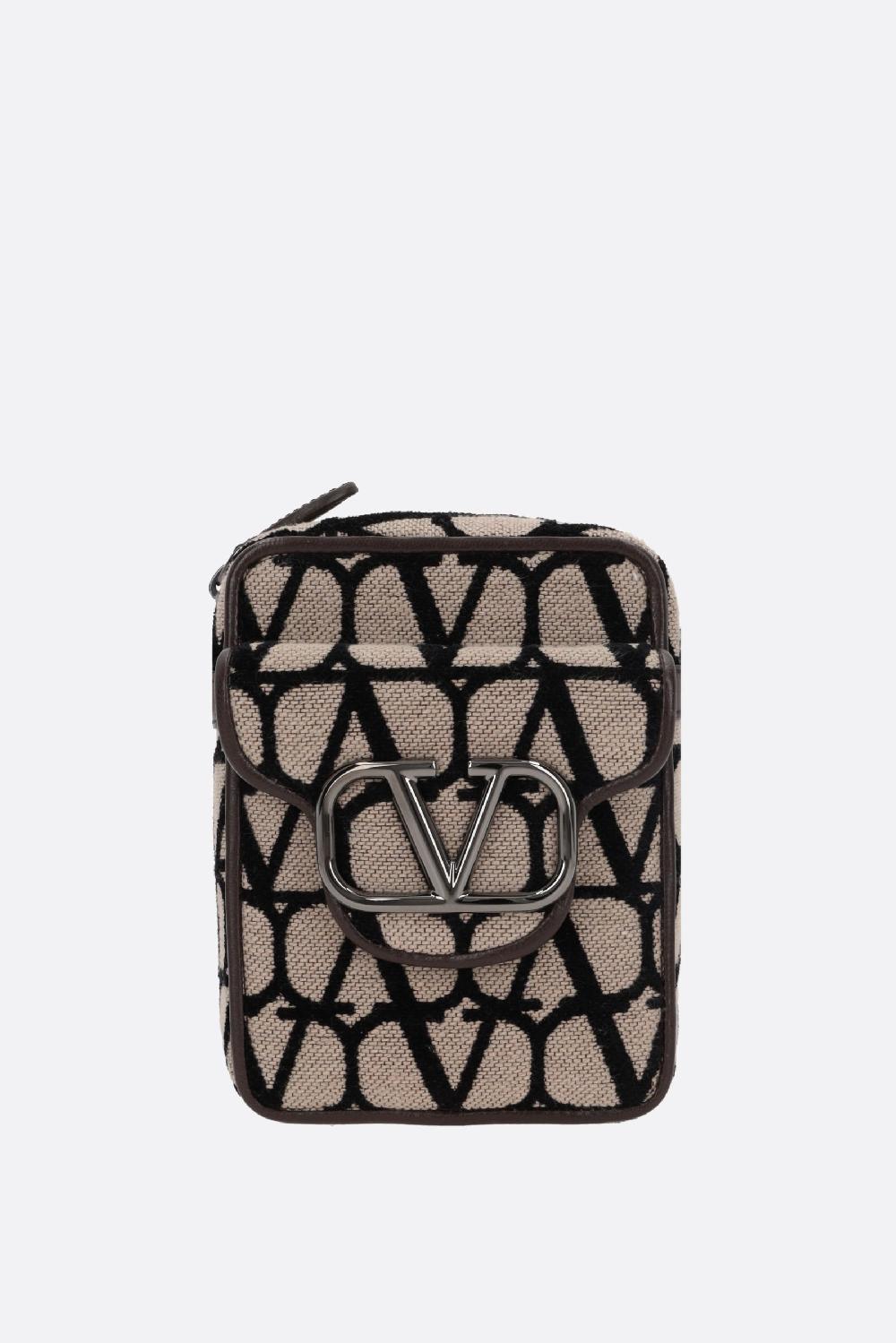 VALENTINO GARAVANI borsa a tracolla Locò mini in Toile Iconographe Offerte speciali