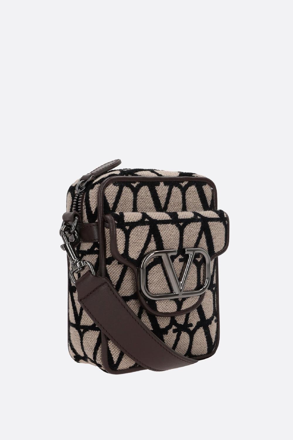 VALENTINO GARAVANI borsa a tracolla Locò mini in Toile Iconographe Offerte speciali