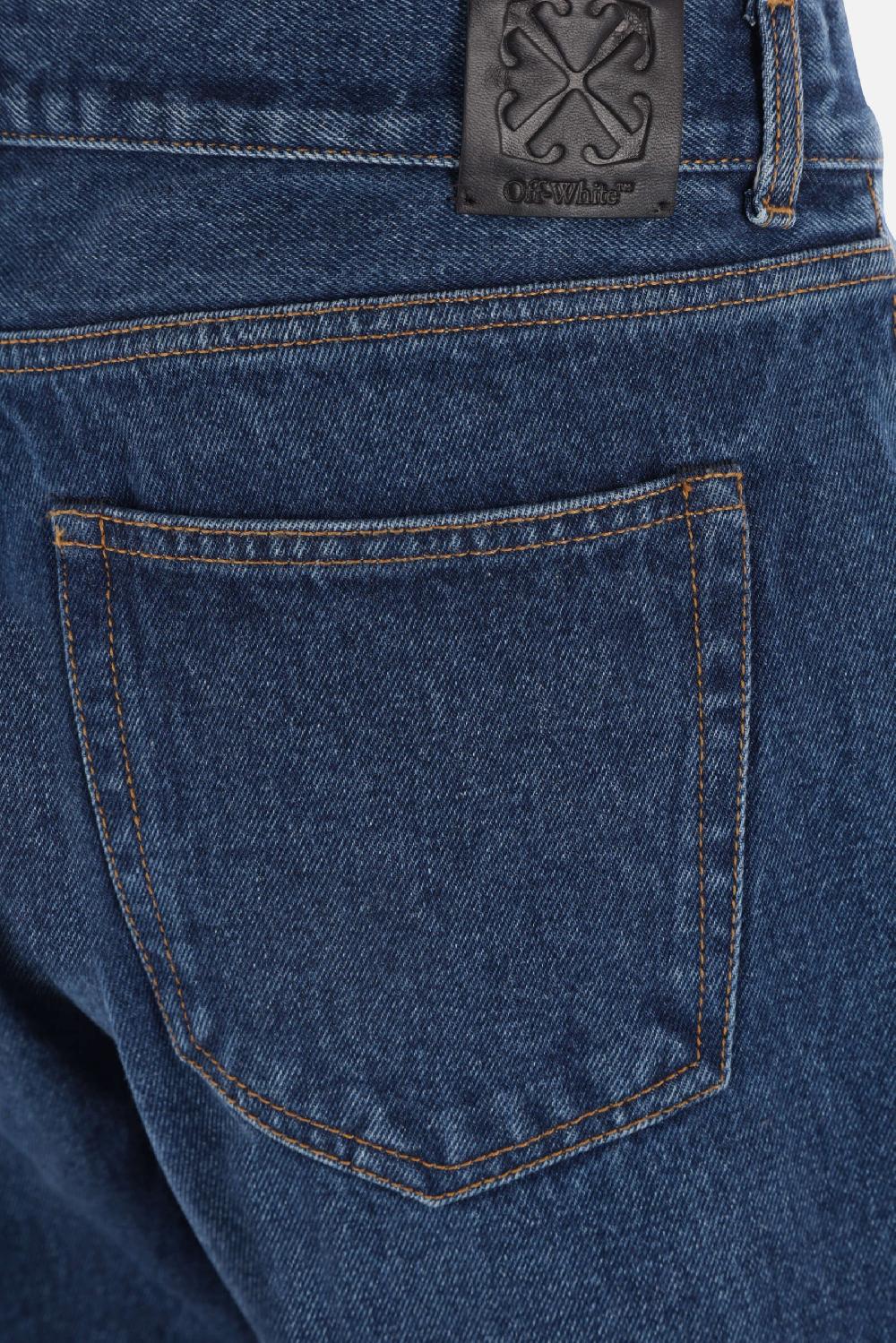 OFF WHITE jeans loose-fit in denim Ultimi tre giorni