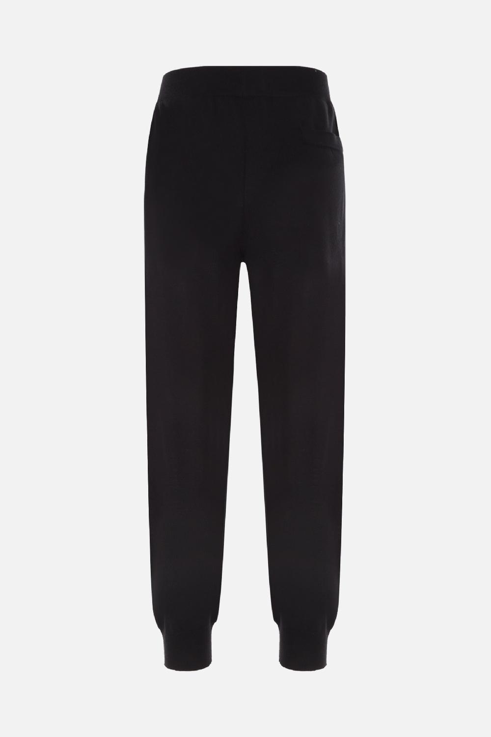 GIVENCHY pantalone jogging in maglia intarsio logo Ultimi due giorni