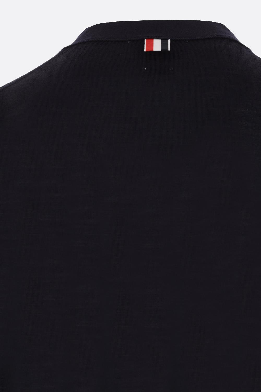 THOM BROWNE cardigan in lana Ultimo giorno