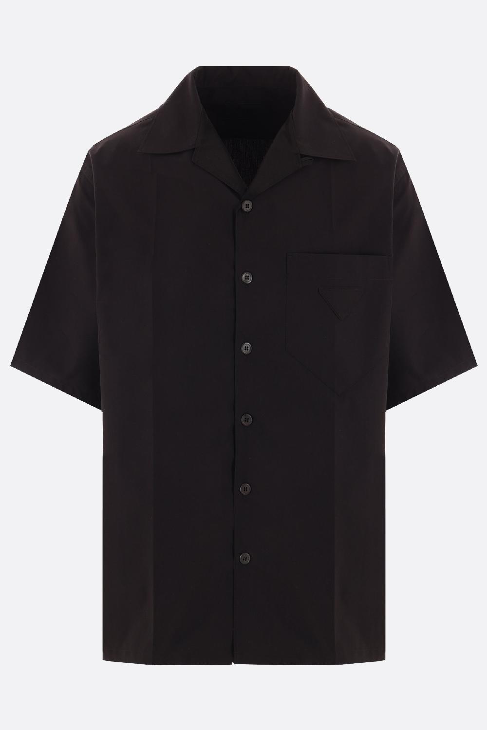 PRADA camicia bowling in popeline