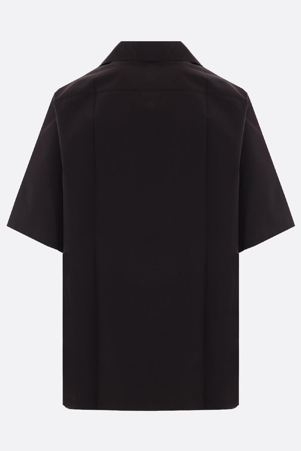 PRADA camicia bowling in popeline Fino al 50% di sconto