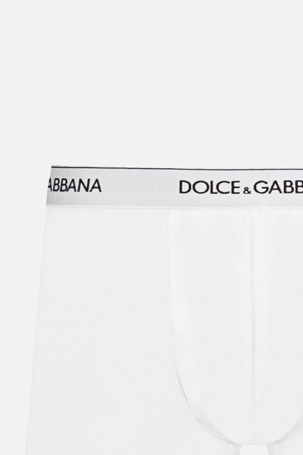 DOLCE & GABBANA pack 2 boxer in cotone stretch Fino al 65% di sconto