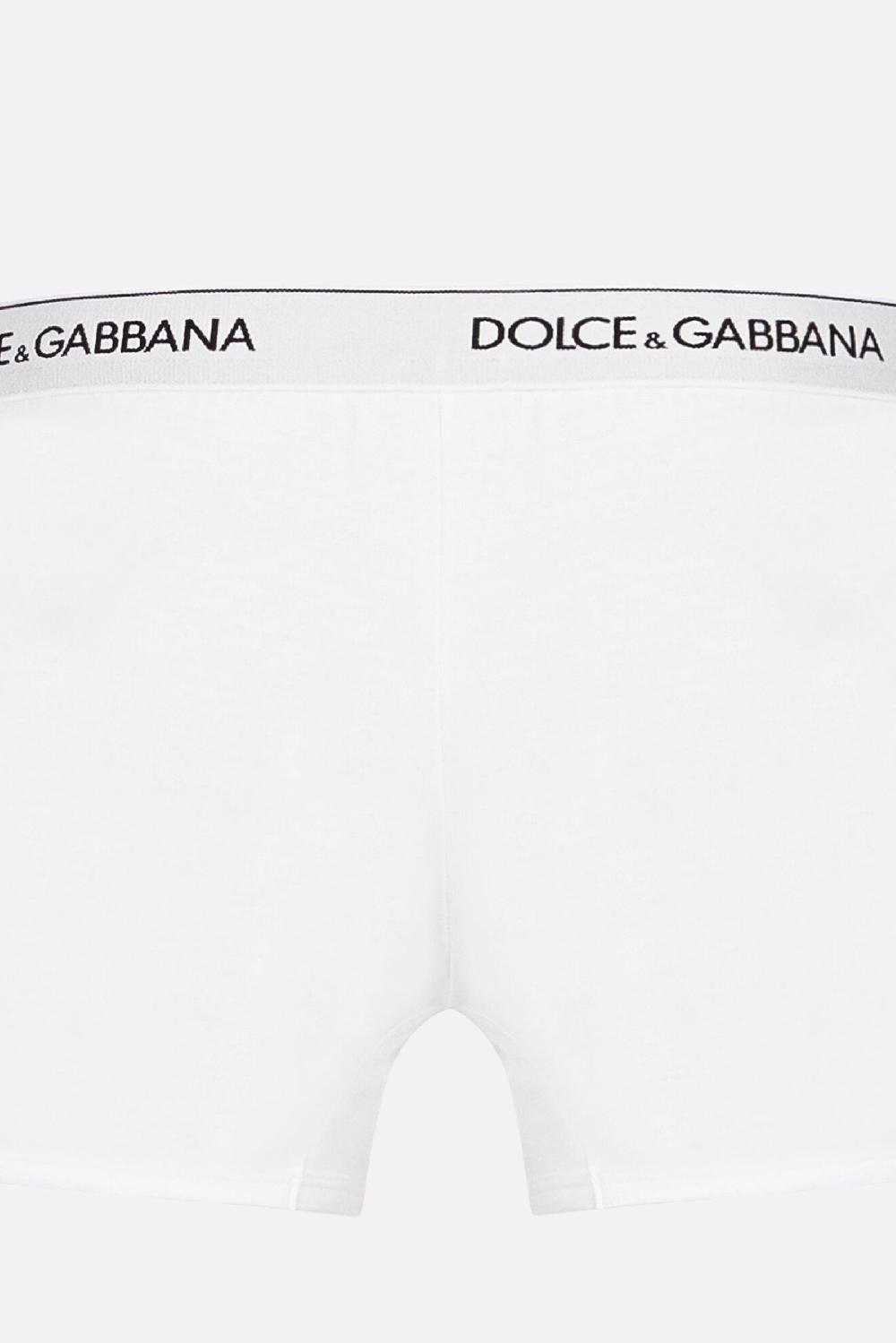 DOLCE & GABBANA pack 2 boxer in cotone stretch Fino al 65% di sconto