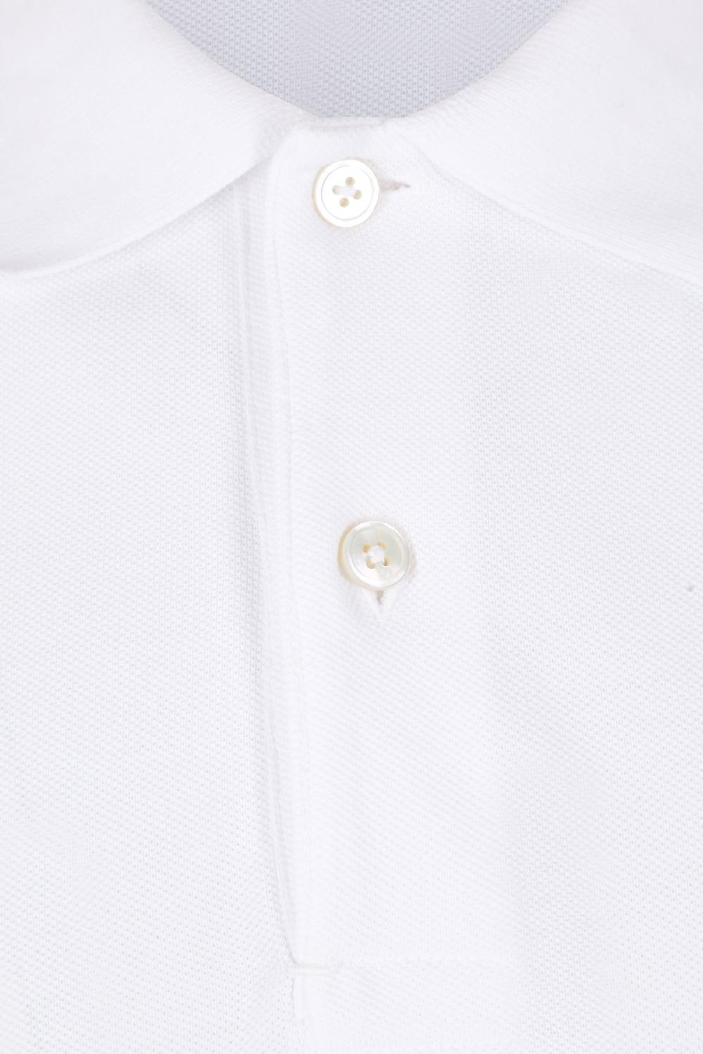 TOM FORD polo in piquet con ricamo logo Discount Store per i nuovi prodotti