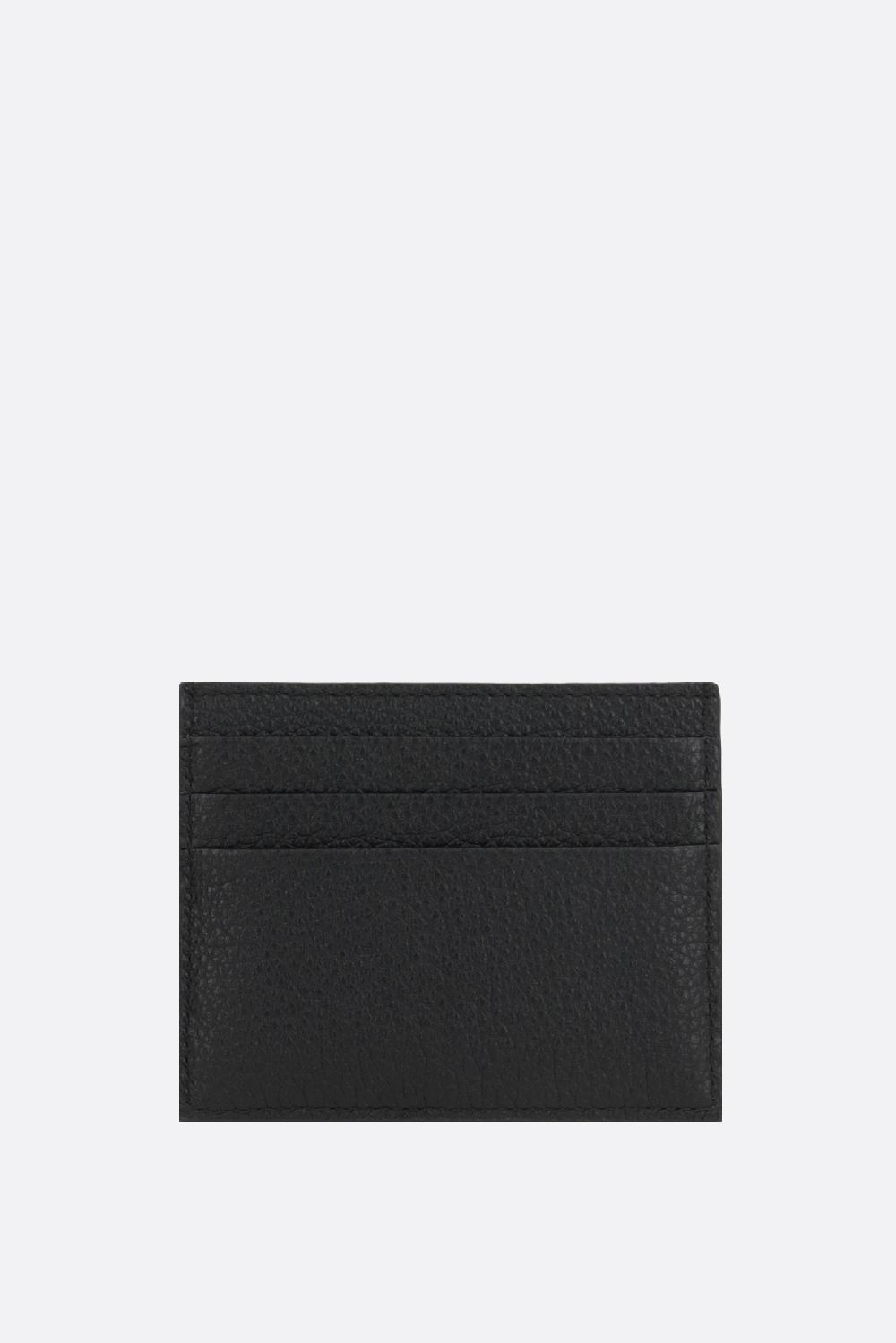 PRADA porta carte in pelle martellata Esporta salva