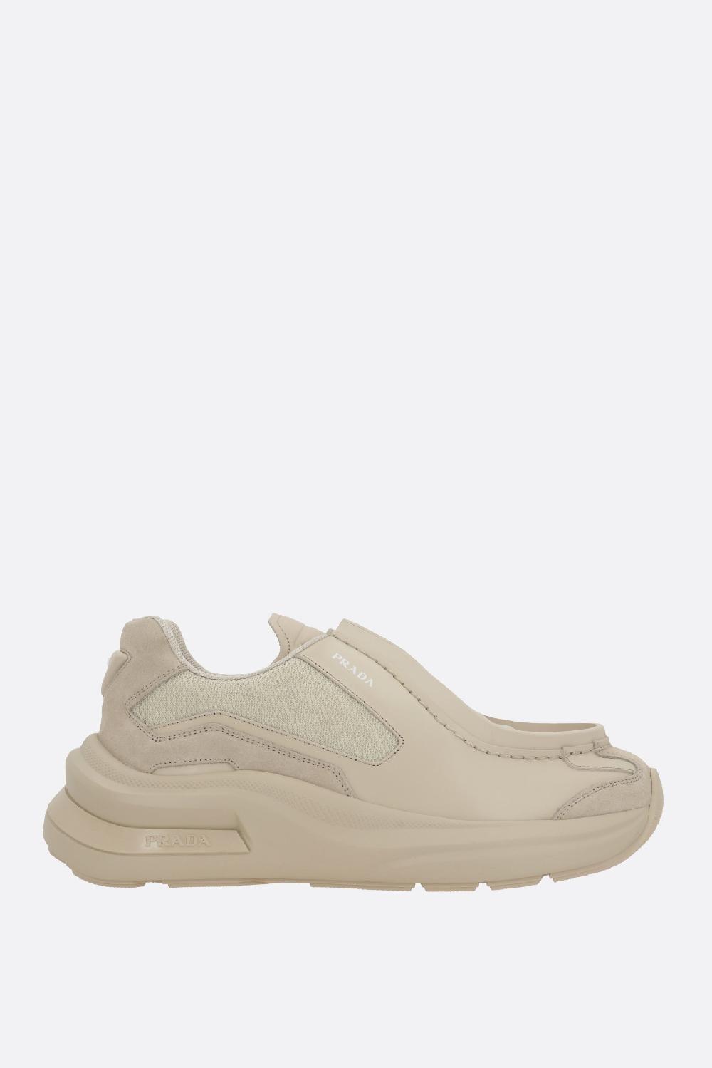 PRADA sneaker Systeme in un mix di materiali Duty-free