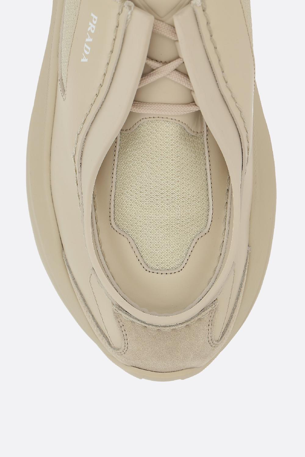 PRADA sneaker Systeme in un mix di materiali Duty-free