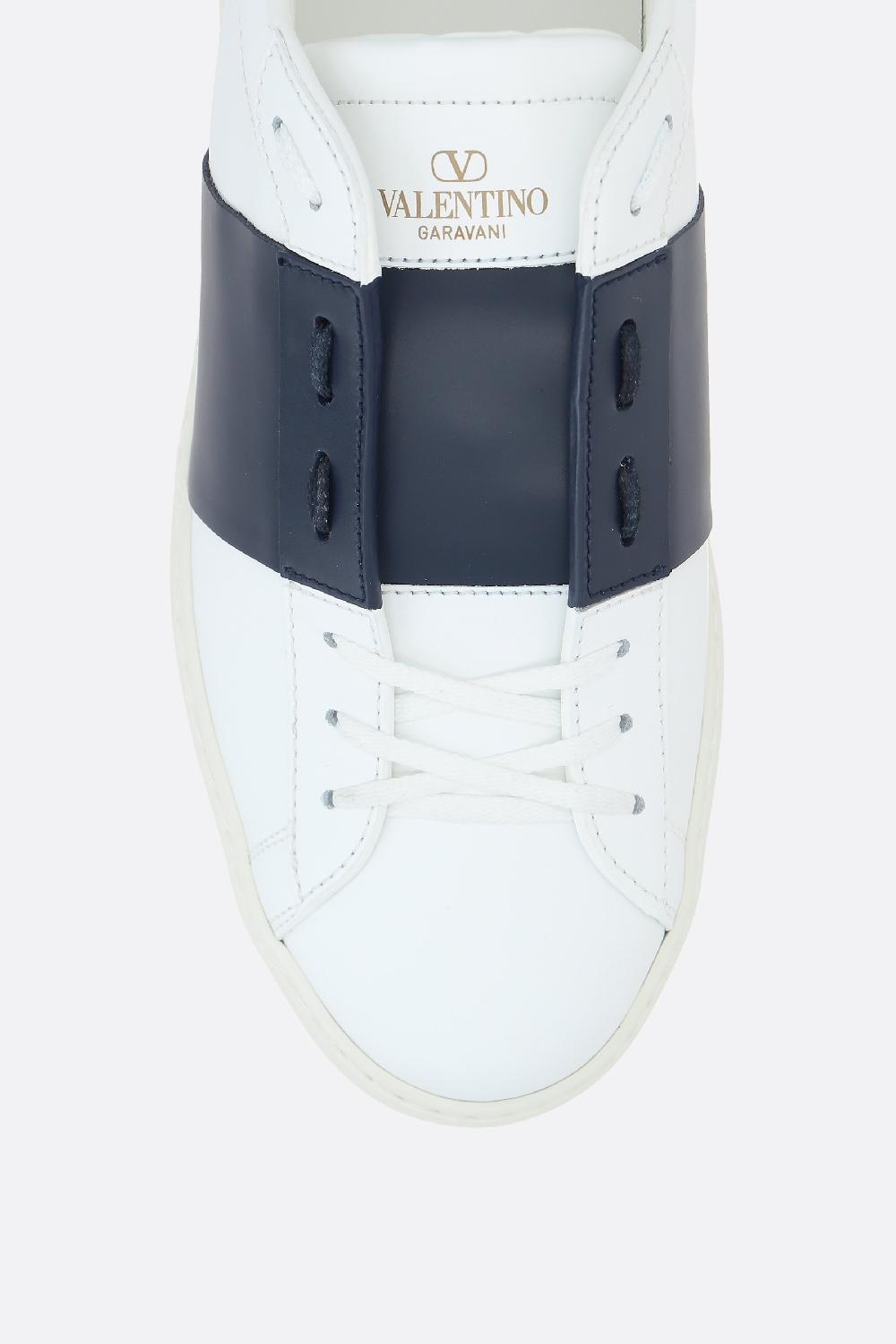 VALENTINO GARAVANI sneaker Open in pelle liscia Sconti questo mese