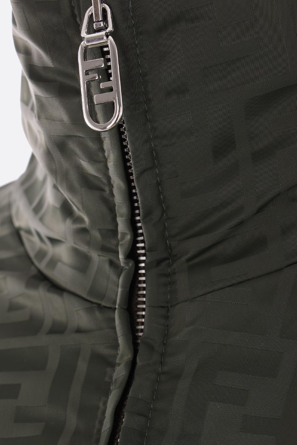 FENDI bomber in nylon FF Promozione Limitata