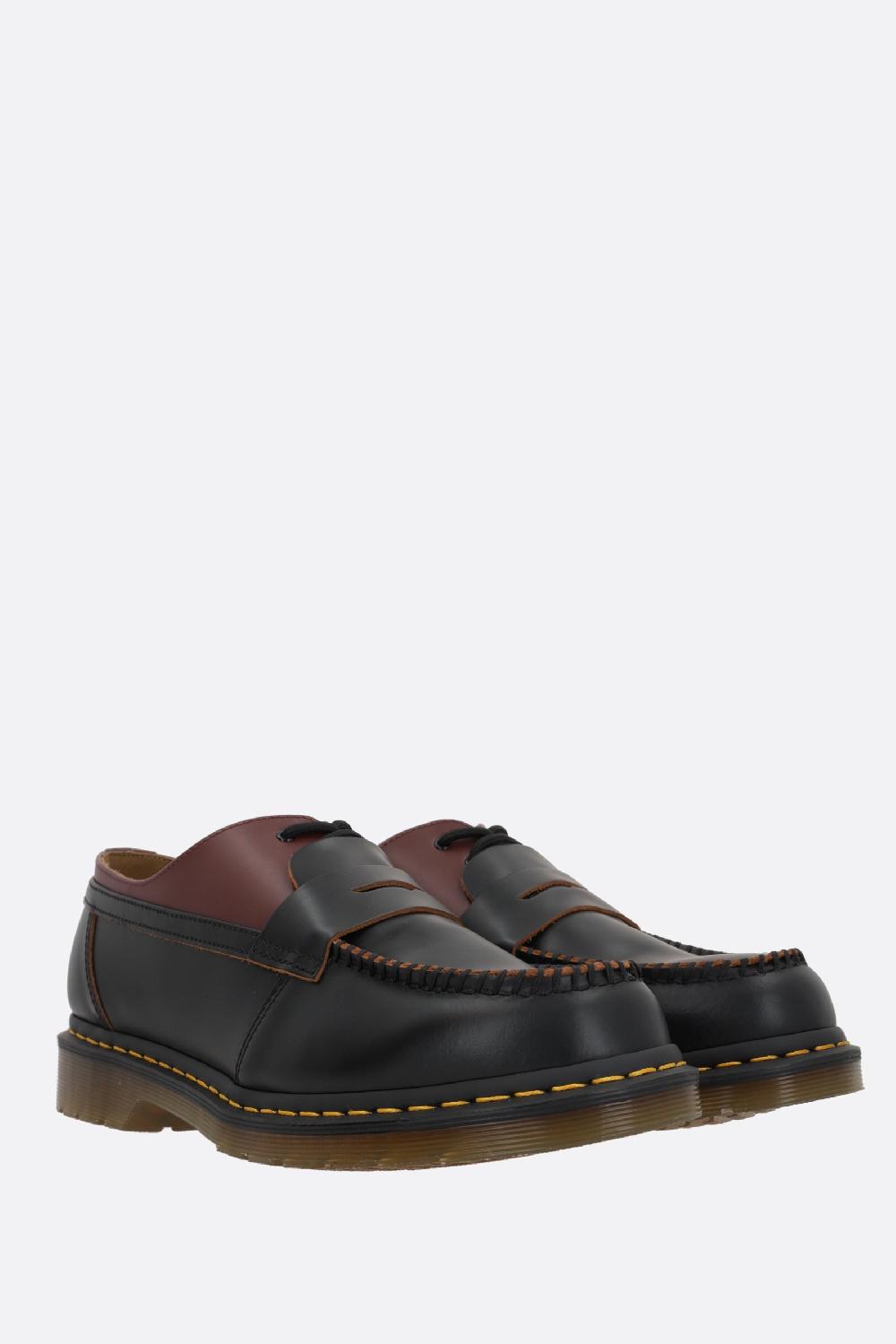MM6 X DR.MARTENS mocassino ibrido 1461 Penton MM6 in pelle liscia Affare Del Giorno