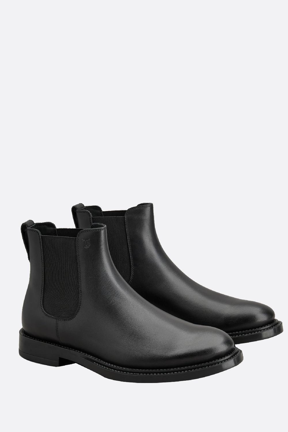 TOD'S stivaletto chelsea in pelle liscia Convenienza